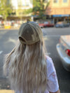 Football Hat - Navy with White Glitter - TAILGATE